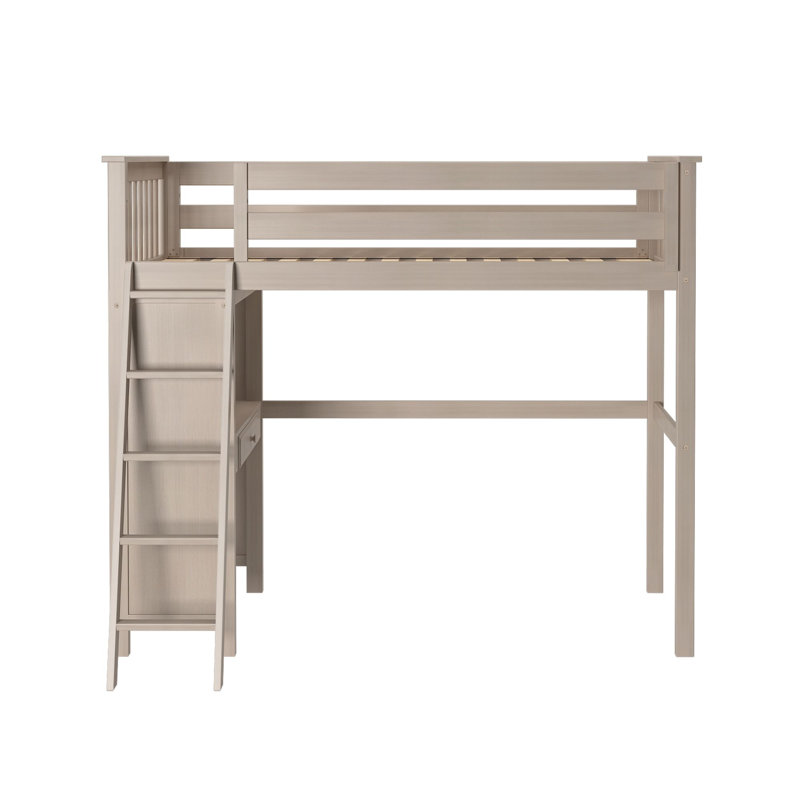 Buhl Kids Twin Loft Bed, Stone