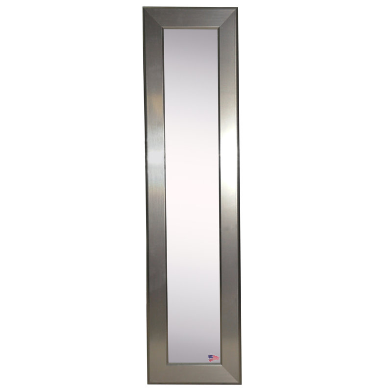Hobson Flat Wall Mirror, 2, 8" H x 24" W