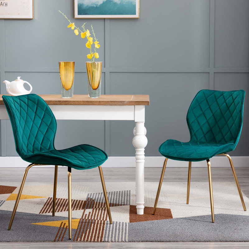 Schiavo upholstered chair, Atrovirens