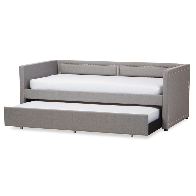 Upholstered Daybed, Gray