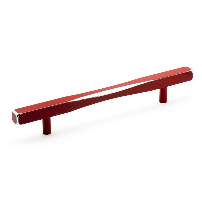 Poignée barre 6 5/16 po Inspiration, Rouge