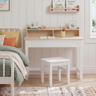 Abra 19.69" D Writing Desk with Drawer