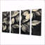 Grey Rustling Autumn Leave II - Rustling Wall Art - Traditional Wall Art Decor-259417326-259417325