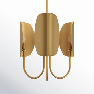 Calline 3 - Light Metal Chandelier