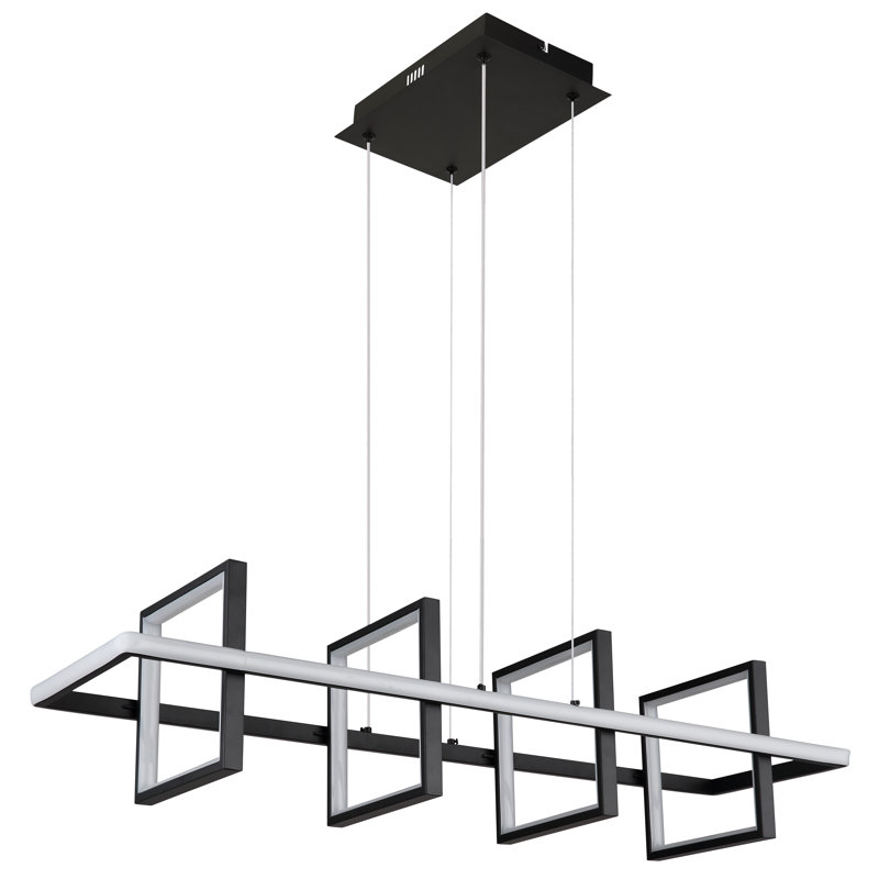 Caseareo 1 - Light Matte Black LED Pendant