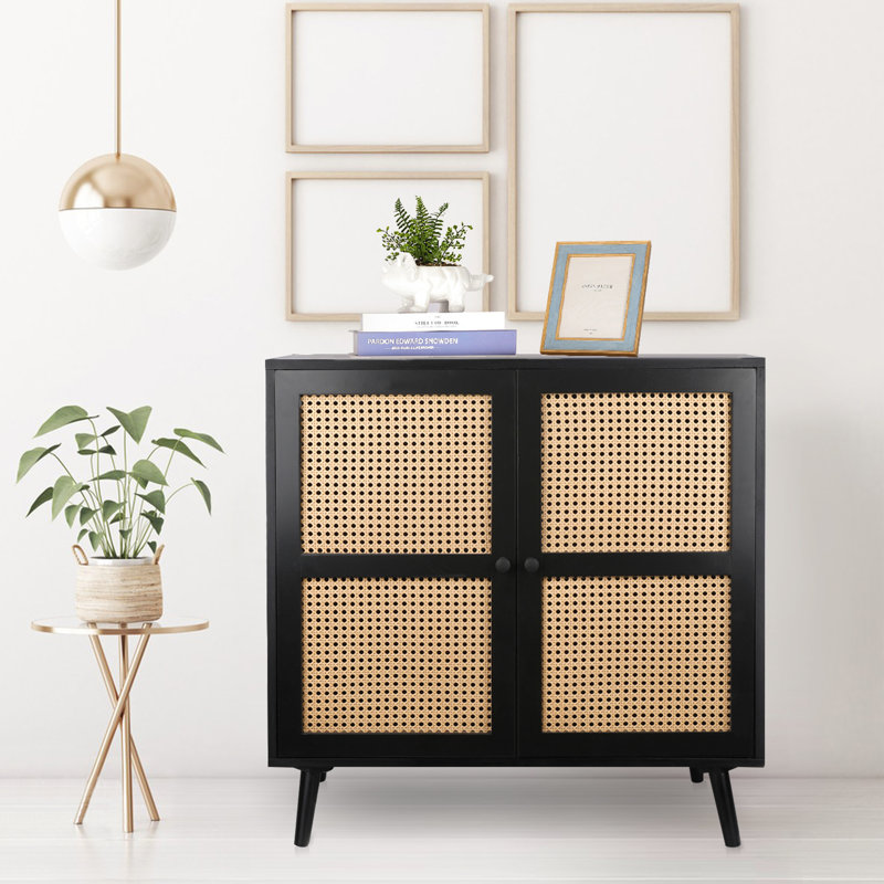 Buffet Buffet Buffet Mid-Century, Noir / bois