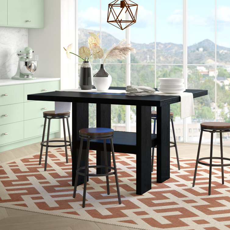 Aqeela Solid Wood Base Dining Table