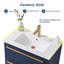 Ensemble de meuble-lavabo mural 30 po