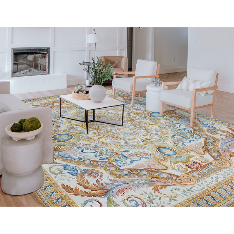 Savonnerie One-of-a-Kind 11'1" X 12' Area Rug