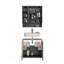 Birbal 2 Piece Bathroom Furniture Suite with Mirror