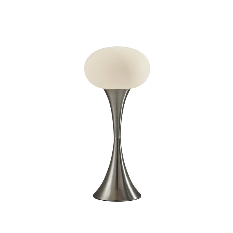 Lampe de table Otis, Nickel brossé