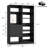 Freestanding Closet System with Drawers and Mirror-307756265