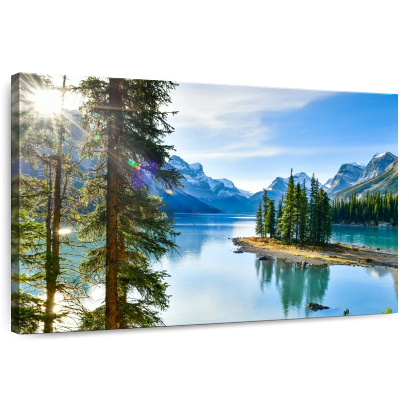Alvord Sunny Maligne Lake, H 8 po x l 12 po