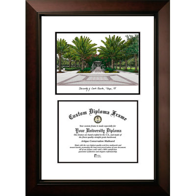 NCAA University of South Florida Legacy Scholar Diploma Picture Frame