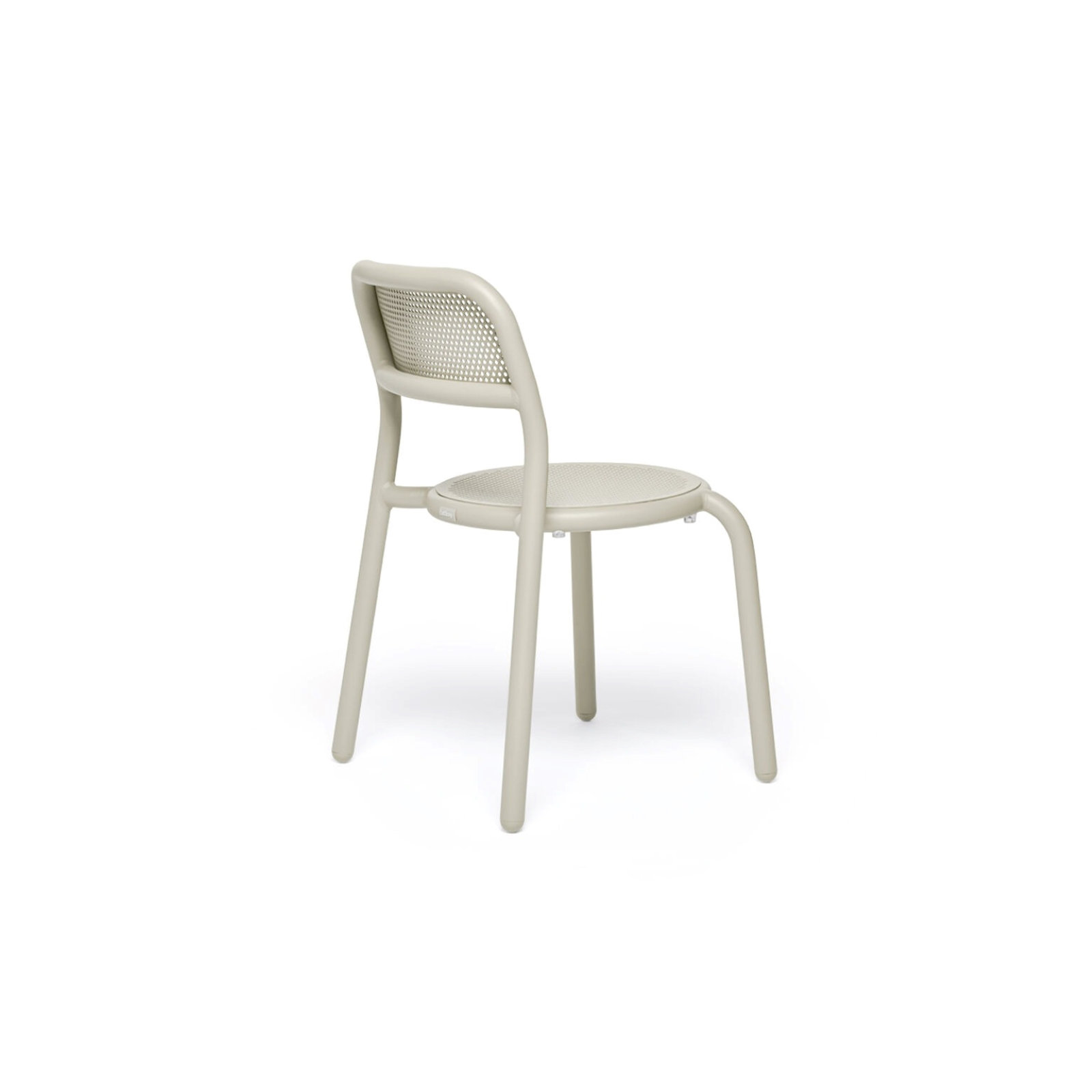 Toní Stacking Patio Dining Side Chair, Desert