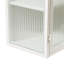 Armoire murale moderne, armoire de salle de bain avec tablette de rangement et portes en verre, armoire d'appoint-106668322