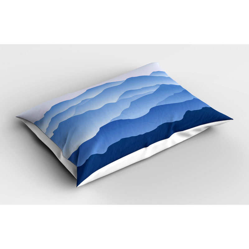 Mountain Polyester Sham Set, Twin