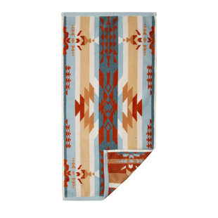 Pondering Trail Horse Southwestern Diamond Tribal Western Decorative Memory Foam Bath Mat Rug Millwood Pines