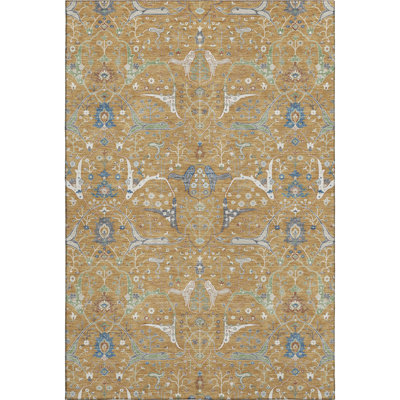 Premium Machine Washable Mayfield AMF2250 Global Rug