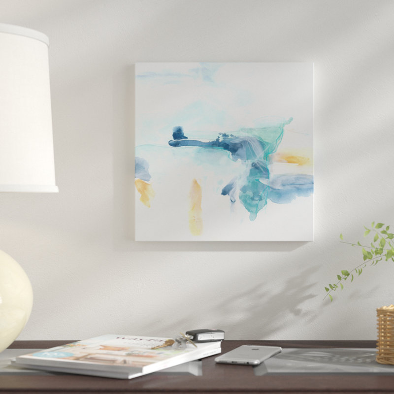 « liquid vista ii », impression sur toile, H 37 po x l 37 po x P 1,5 po, Toile tendue, Pas de tapis