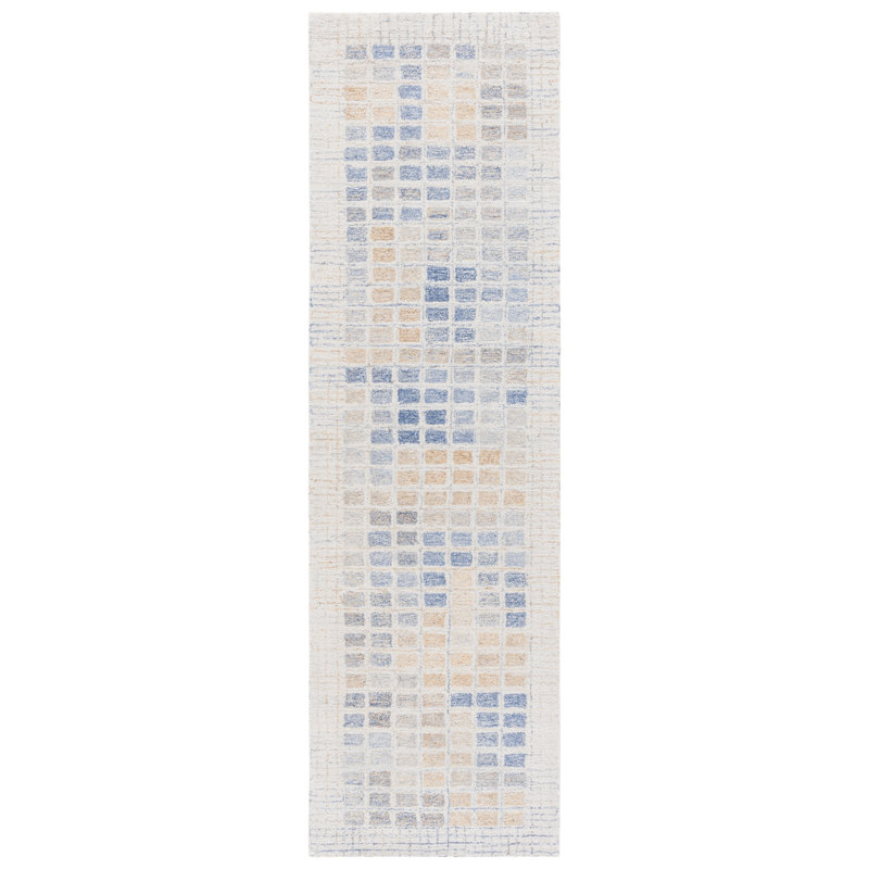 Cassello 808 Area Rug In Beige / Grey, Runner 2'3" x 8'