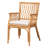 Bali & Pari Bordes Bohemian Rattan Arm Chair