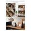 Industrial Rustic Wood and Metal Ladder Bookshelf