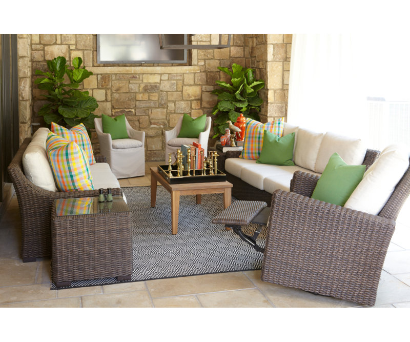 Mesa Outdoor Square Coffee Table