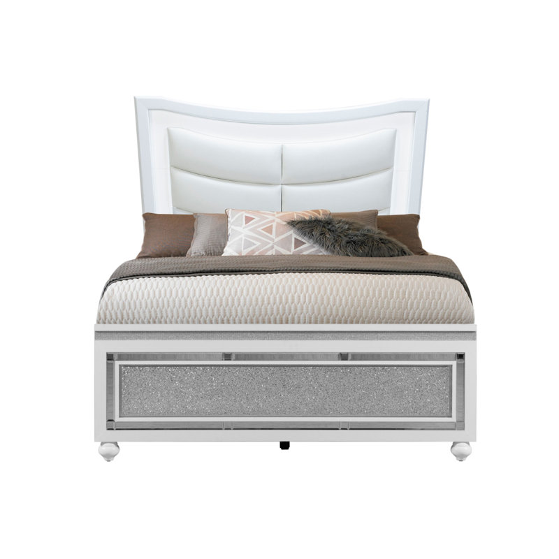 GRAND LIT BLANC Maloise, Grand lit
