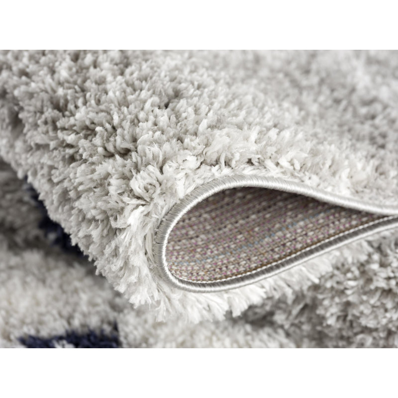 Tapis gris, Rectangle 3 pi 9 po x 5 pi 6 po