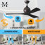 Ventilateur de plafond à 3 pales Irene-320666625-320666686-324359392