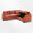 L-Shaped Sectional Sofa Bed With Storage-1010829262