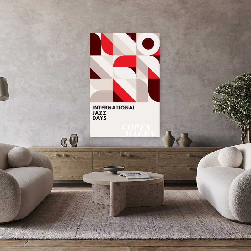 Art contemporain Art contemporain, H 48 po x l 32 po
