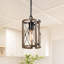 Luminaire suspendu cage unique à 1 lumière l 5,5 po x H 9 po