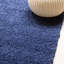 Tapis bleu à poils longs Deans-773682544