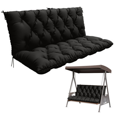 Coussin d'extérieur imperméable pour banc de jardin