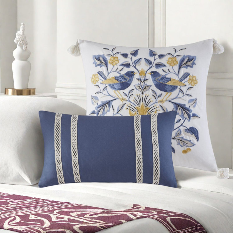 Ensembles de literie de qualité supérieure, style botanique campagnard en coton pour la maison