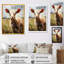 «Brown Goat Farm Meadow I», art mural animal de chèvre-557476151-557476139
