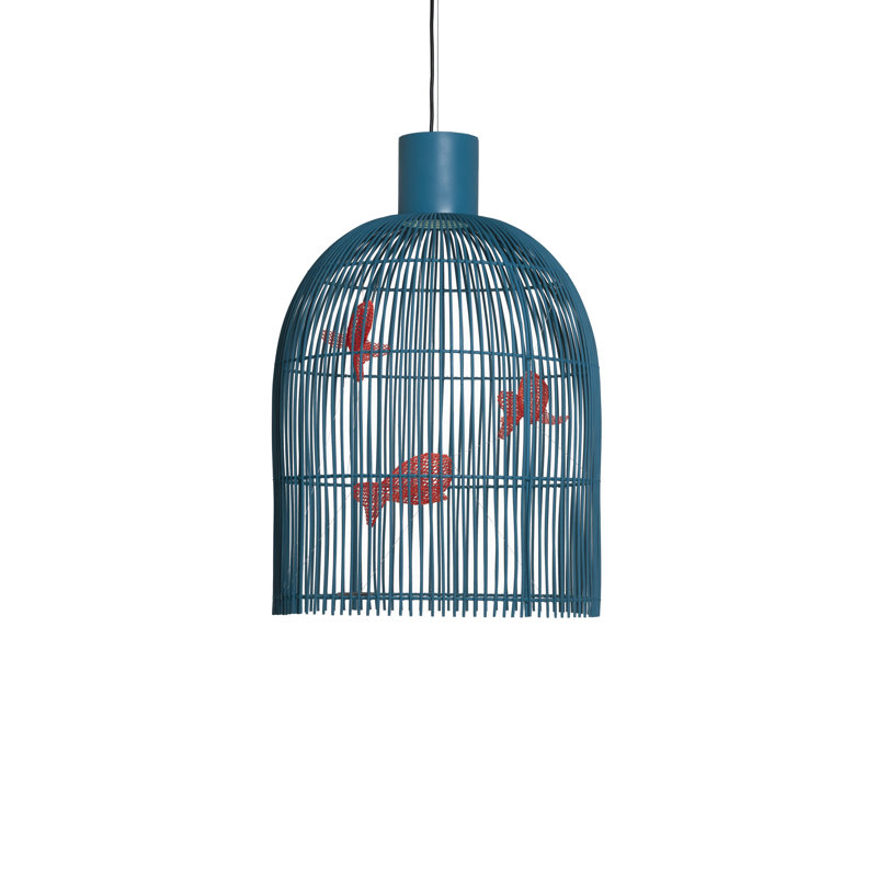 Fish Tales 1 - Light Pendant, 30.5" H x 21" W x 21" D
