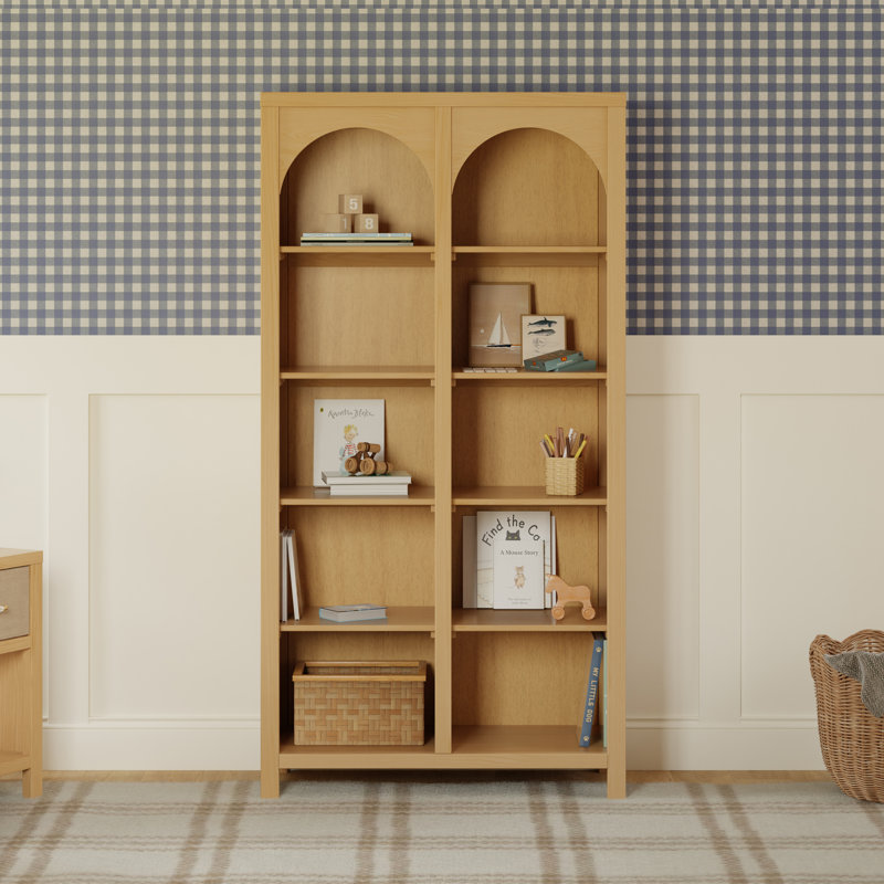 Eloise Bookcase, Natural Walnut