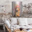Art mural en métal Red Barrel Studio® «Flower Crown Goldendoodle 2» par Furbaby Affiliates-1328075299