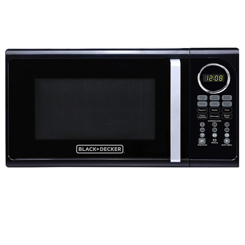 Black+Decker 0.9 Cubic Feet 900 Watt Countertop Microwave