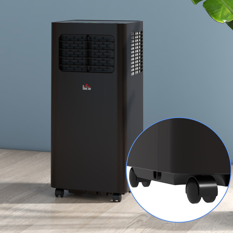HomCom 8000 BTU Portable Air Conditioner for 345 Square Feet with Remote Included