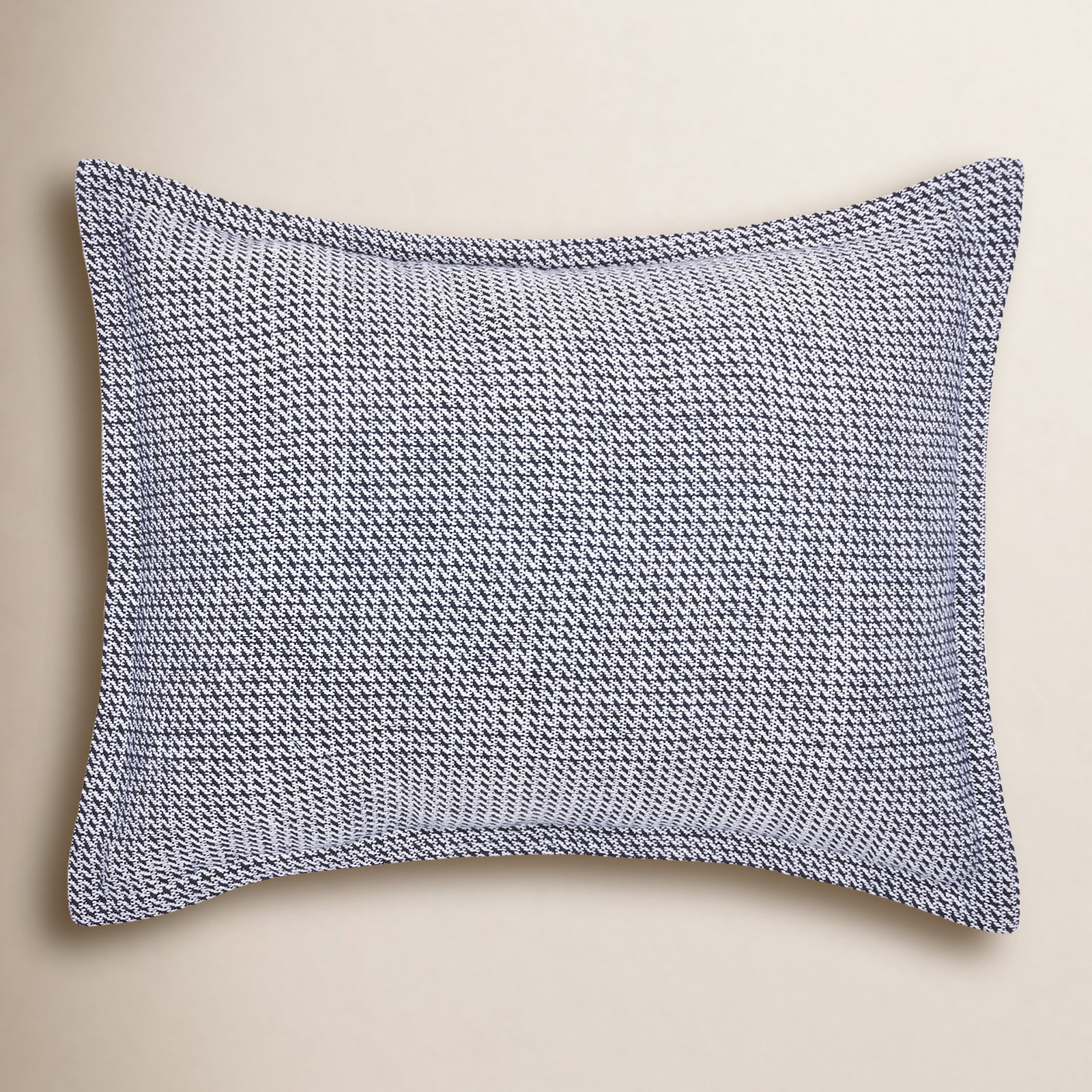 Freja Cotton Shams, Standard, Indigo