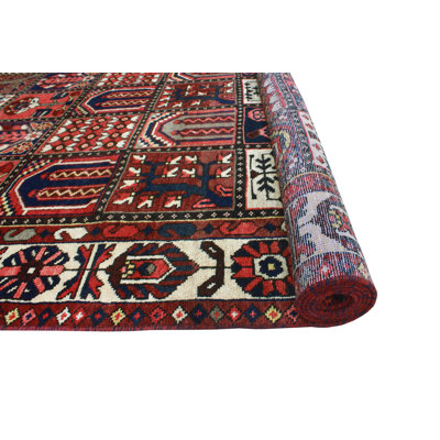 Khrystopher Bakhtiari Riley Red Rug