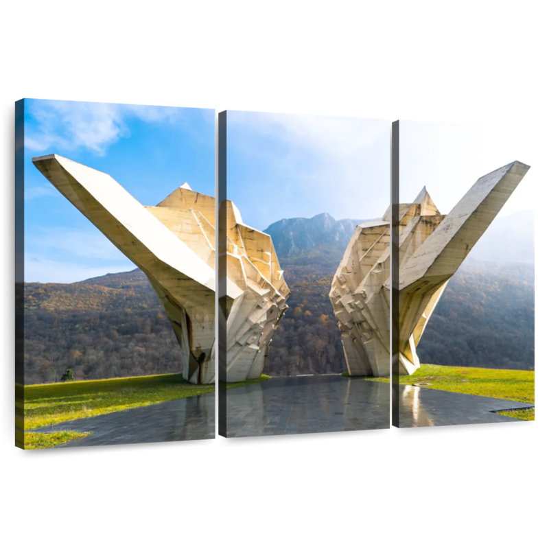 Tjentiste War Memorial, 28" H x 45" W