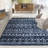 Akifa Fringe Shag Performance Southwestern Rug-303926048