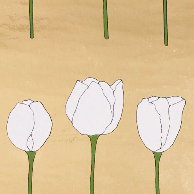 Schumacher x Cristina Buckley Edie Metallic Wallpaper