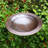 18" Classic Copper Birdbath with Tripod Stake