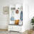 Hall Tree with Sliding Doors